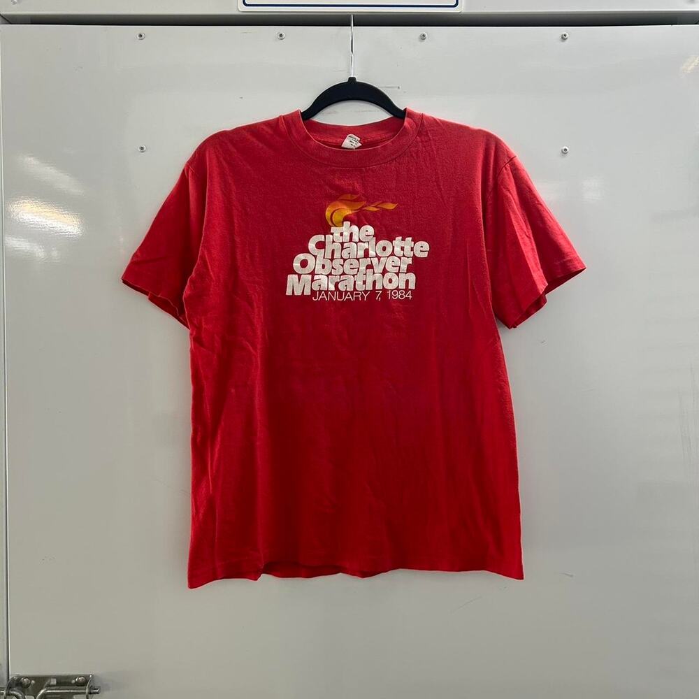 VTG 1984 Charlotte Observer Marathon T-Shirt